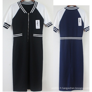 OEM Guangzhou Factory Clothing 2015 Loose Long T-Shirt Dress